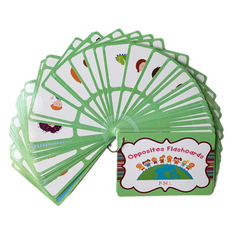 Card Game Kids - แฟลชการ์ดคำศัพท์ภาษาอังกฤษ 100 กลุ่ม ฝึกทักษะการเรียนรู้แบบมอนเตสซอรี่ ของเล่นเสริมพัฒนาการสำหรับเด็ก เกมฝึกความจำ