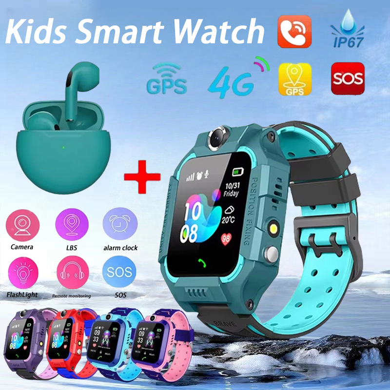 เด็กใหม่นาฬิกาสมาร์ท SOS นาฬิก - Kids Smartwatch Gps บทวิจารณ์และราคา