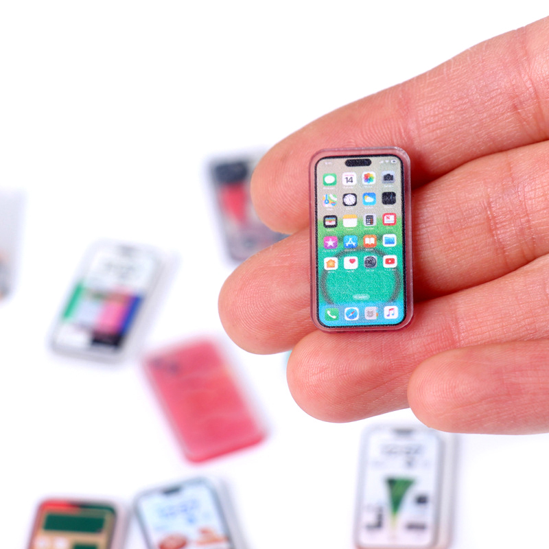 ⑧ 5 ชิ้น 1:12 โทรศัพท์มือถือจิ - Kids Toys Smartphone บทวิจารณ์และราคา