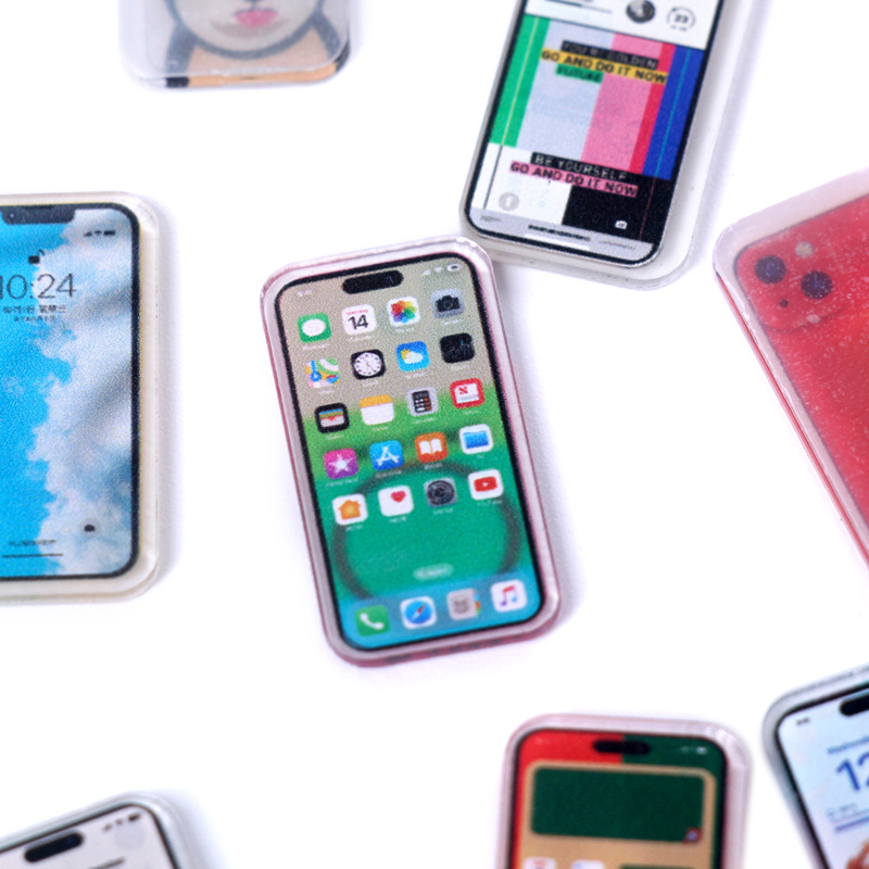 5 ชิ้น 1:12 ตุ๊กตาจิ๋วโทรศัพท์ - Kids Toys Smartphone บทวิจารณ์และราคา