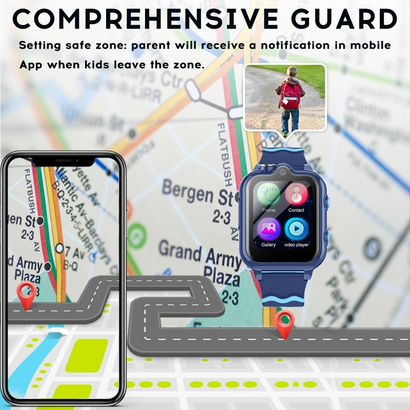 นาฬิกาอัจฉริยะสำหรับเด็ก Yoate - Kids Smartwatch Gps บทวิจารณ์และราคา