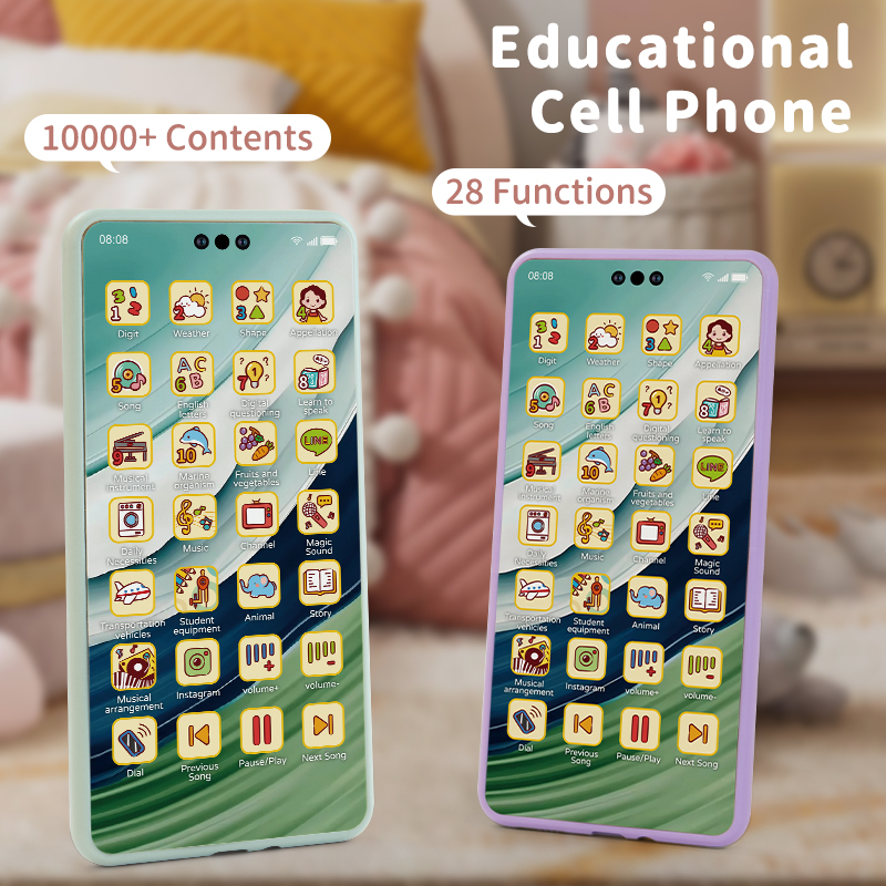 โทรศัพท์มือถือของเล่นเพื่อการศ - Kids Toys Smartphone บทวิจารณ์และราคา