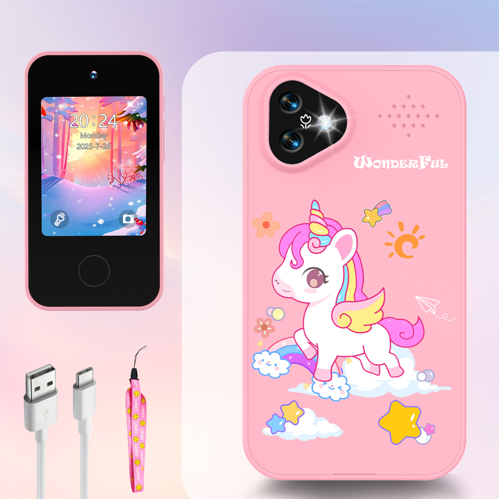 ของเล่นโทรศัพท์มือถือยูนิคอร์น - Kids Toys Smartphone บทวิจารณ์และราคา