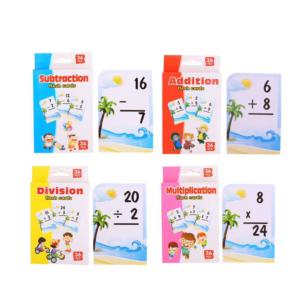 การ์ดเรียนคณิตศาสตร์สำหรับเด็ก - Card Game Kids บทวิจารณ์และราคา