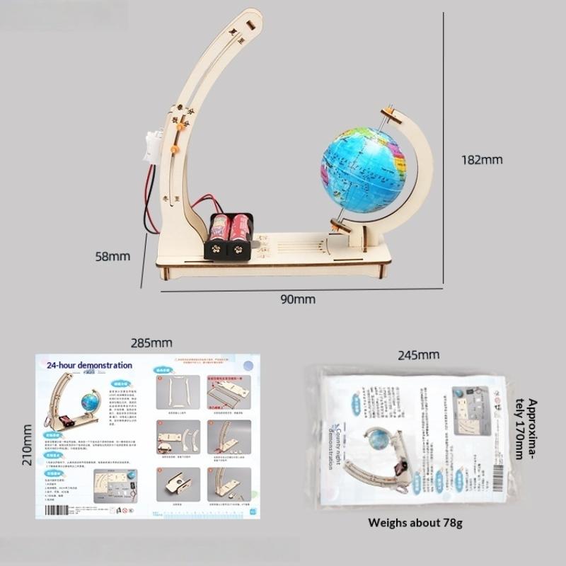 ชุดของเล่น STEM แบบจำลองโลก DI - Kids Toys Cycle บทวิจารณ์และราคา