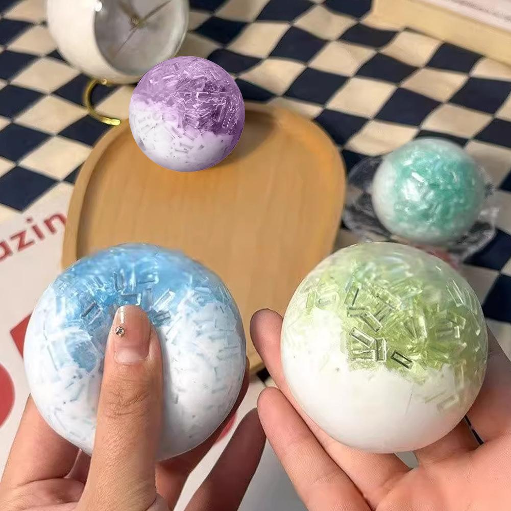 ลูกบอลบีบคริสตัลน้ำแข็งบดละเอี - Kids Toys Kids Toys บทวิจารณ์และราคา