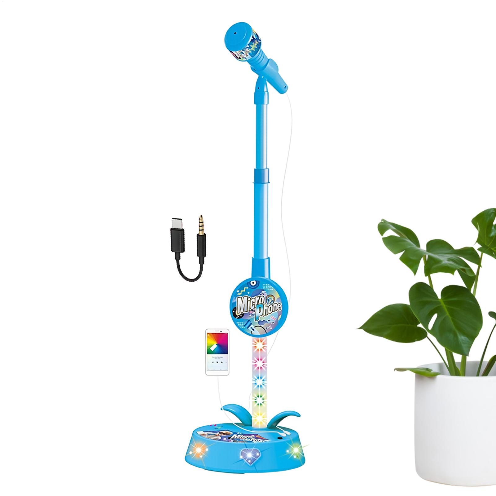 ไมโครโฟนสำหรับเด็กพร้อมขาตั้ง  - Kids Toys Kids Toys บทวิจารณ์และราคา