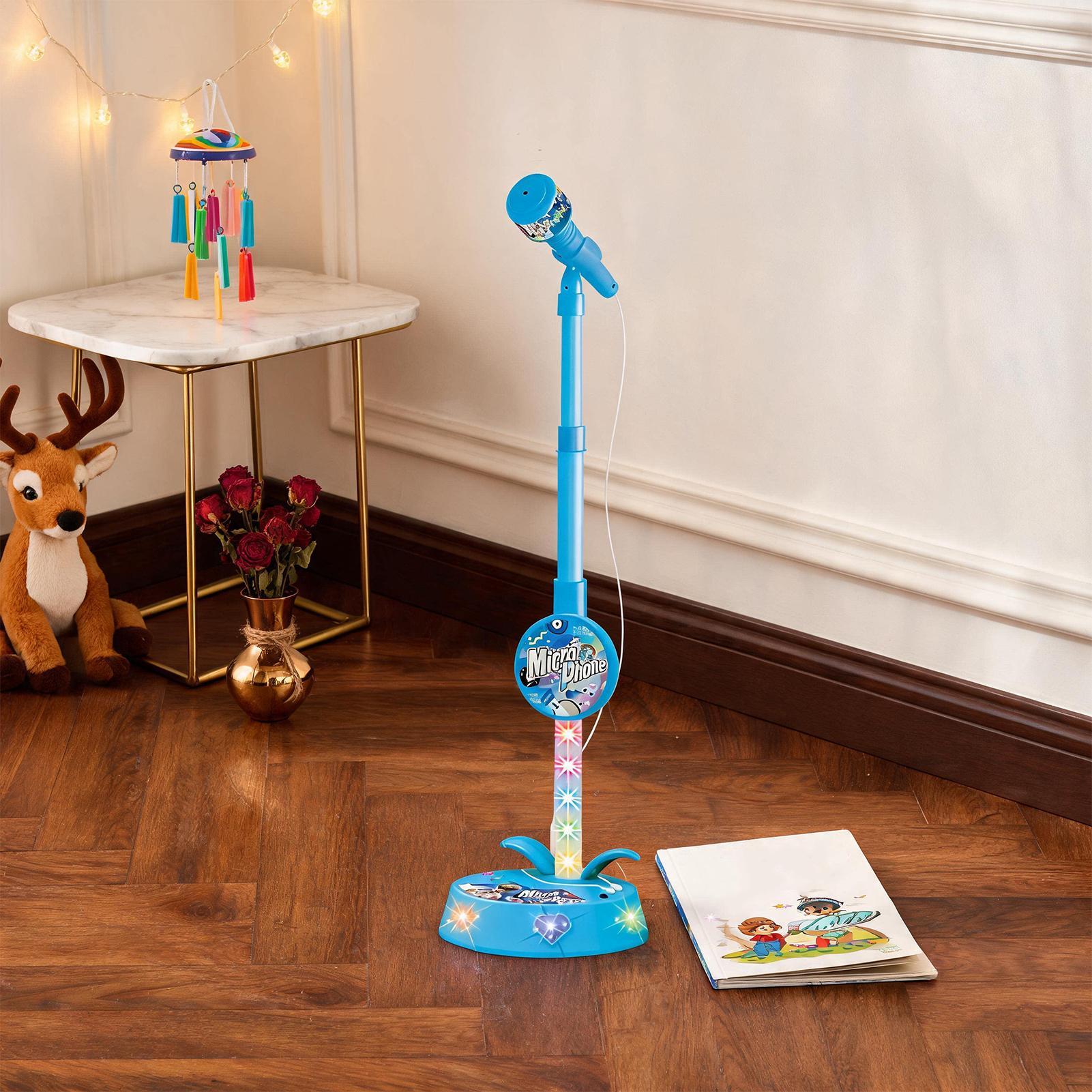 ไมโครโฟนสำหรับเด็กพร้อมขาตั้ง  - Kids Toys Kids Toys บทวิจารณ์และราคา