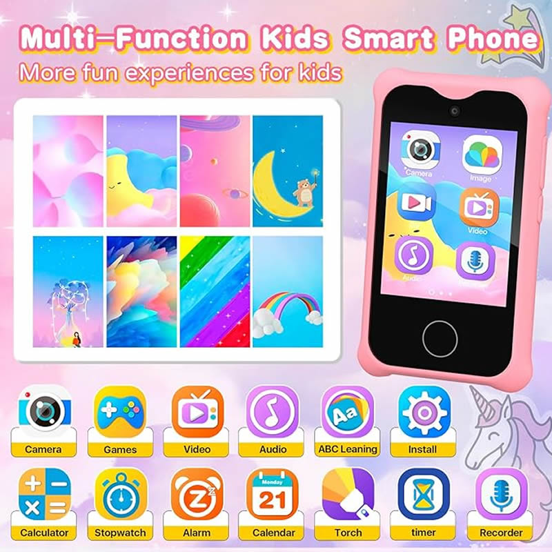 กล้องดิจิตอล โทรศัพท์มือถือเด็ - Kids Toys Smartphone บทวิจารณ์และราคา